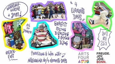 „4 Elements Days“ Hip-Hop Workshop-Woche