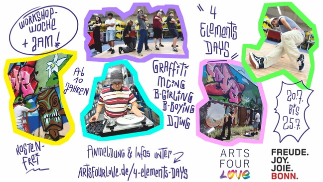 „4 Elements Days“ Hip-Hop Workshop-Woche
