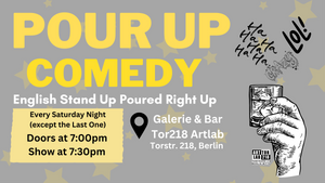 Pour Up Comedy | English Stand Up Comedy (Berlin)