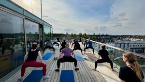 Yoga meets THE ROOF