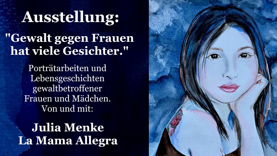 Kunstausstellung "Gewalt gegen Frauen hat viele Gesichter"