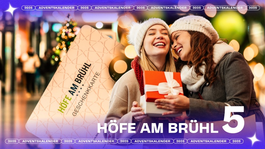 5. Türchen: Höfe am Brühl - 100€ Gutschein