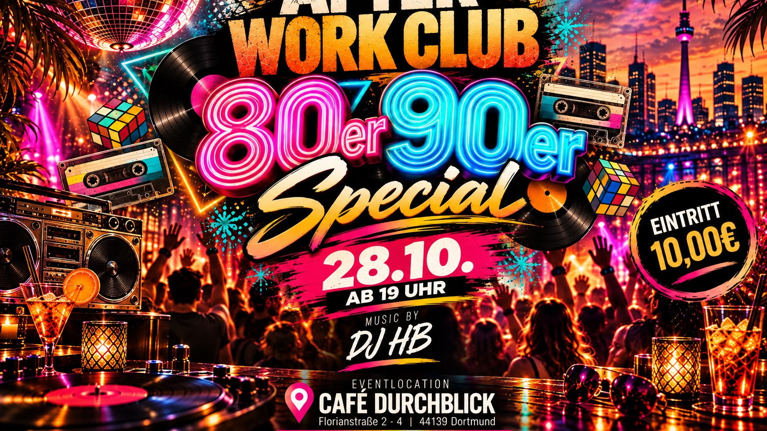 AfterWorkClub 80'er/90'er Special!