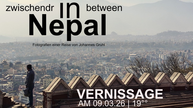 Ausstellungseröffnung: Nepal von Johannes Gruhl