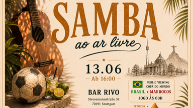 Roda de Samba - Brasilianische Lebensfreude über den Dächern Stuttgarts