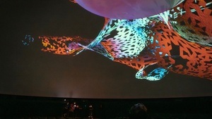 "Da waren Tage" - eine literarische Fulldome-Performance im Planetarium in Wolfsburg