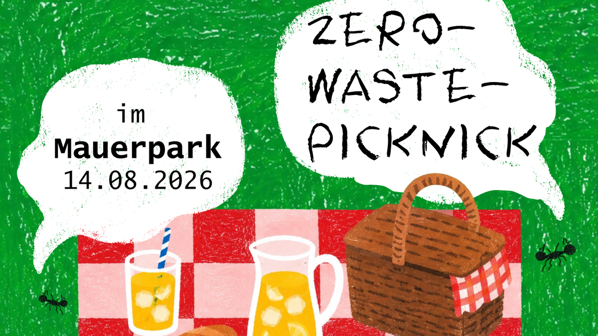 Titelbild der Veranstaltung Zero-Waste Picknick im Mauerpark