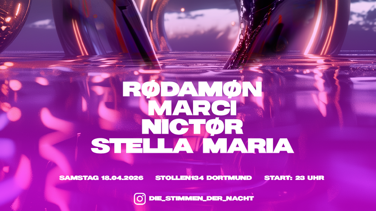 Die Stimmen der Nacht w/ Marci, Rødamøn, Nictør & Stella Maria