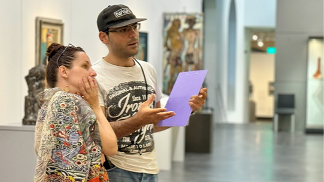 Sprachtandem – Kunst & Konversation: Sprache lernen im Museum Art & Conversation: Exploring Languages through Art