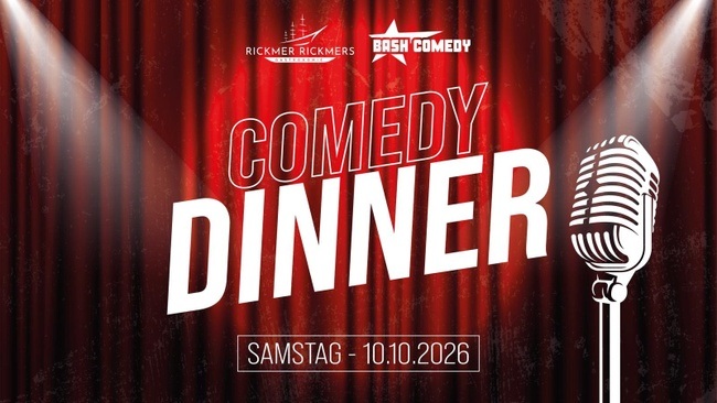 Bash-Comedy-Dinner auf der Rickmer Rickmers