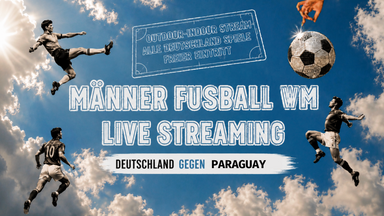 ⚽️ MÄNNERFUSSBALL WM LIVE IN DER GARAGE OST: GER: PAR ⚽️