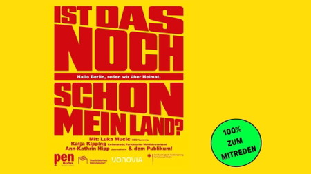 Ist das noch/schon mein Land? Hallo Reinickendorf, reden wir über Heimat