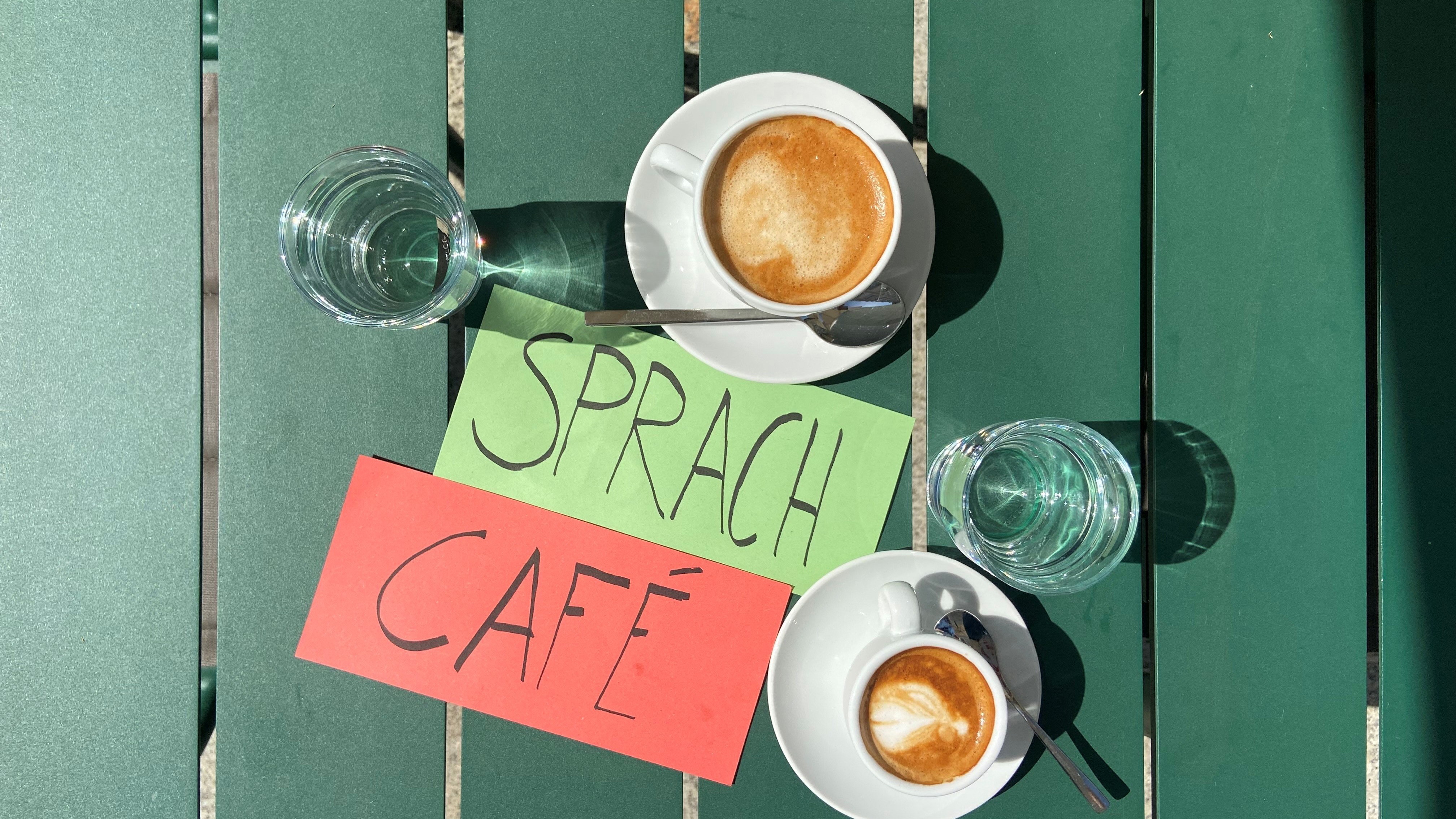 Kostenfreies Sprachcafé