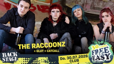 THE RACOONZ + GLUT + CATCALL I FREE & EASY FESTIVAL 2026