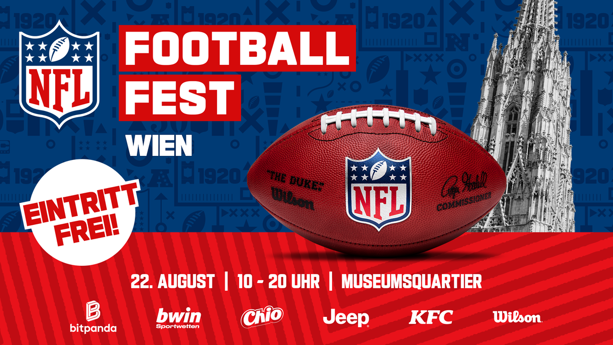 Titelbild der Veranstaltung NFL Football Fest Wien