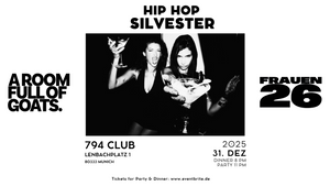 Hip Hop Silvester München 2025/2026 – New Year’s Eve Party im Lenbachplatz 1