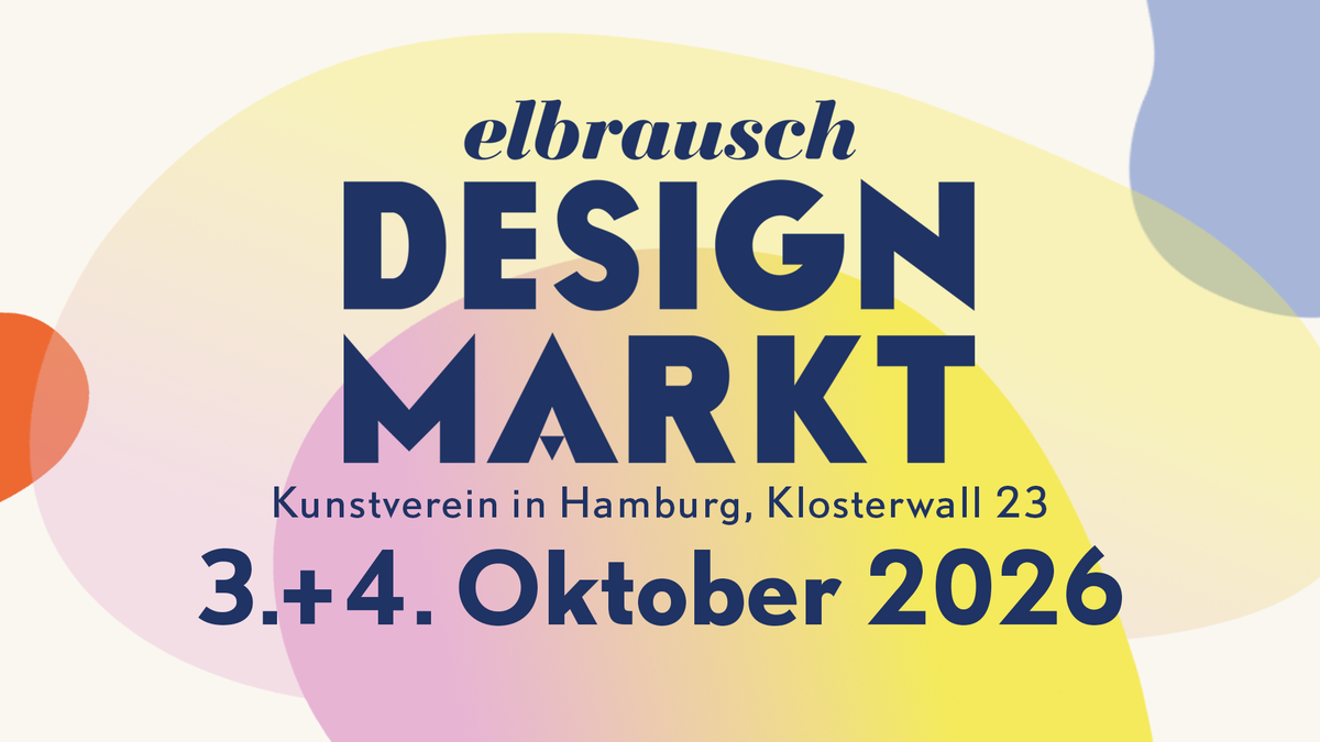 Titelbild der Veranstaltung elbrausch designmarkt