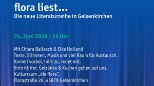 flora liest... - Literatur live in Gelsenkirchen