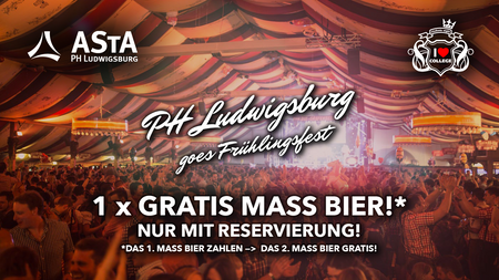 PH Ludwigsburg goes Frühlingsfest - Mi. 29.04.26 @ Wasenwirt