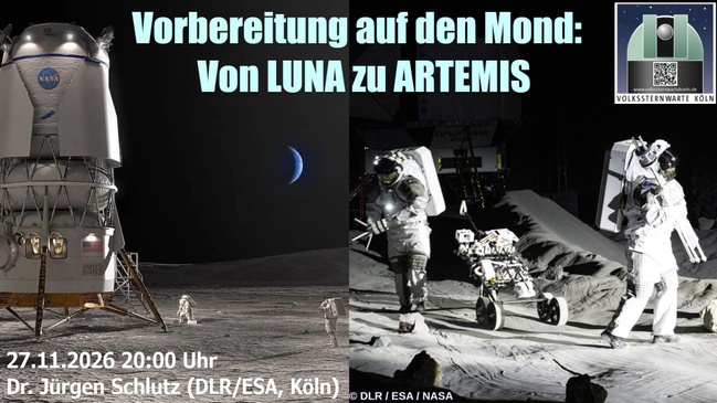 Vorbereitung für den Mond - Von LUNA zu ARTEMIS