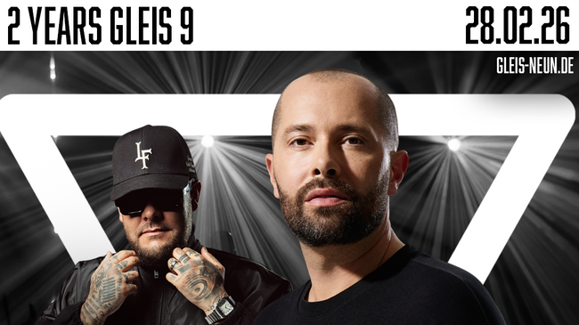 2 Years Gleis 9 w/ David Puentez