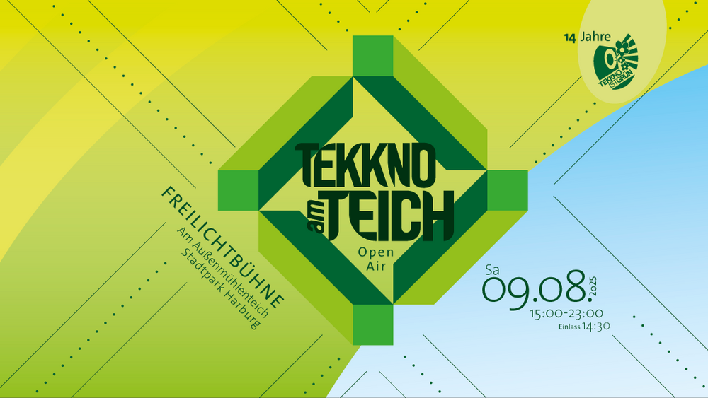 Tekkno am Teich Open Air - 14 Jahre Tekkno Ist Grün