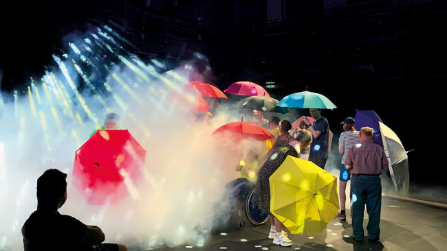 Inklusionsprojekt »Kultur für ALLE« »Es fliegt ein Bär«