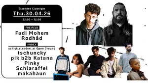 Extended Clubnight - Fadi Mohem, Rødhåd, schick.standort