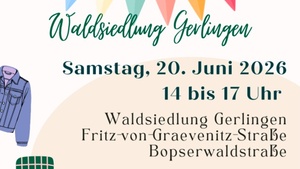 Garagenflohmarkt Gerlingen Waldsiedlung
