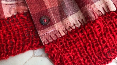 Upcycling-Workshop!  Kleidung neu gestalten mit Strick- und Häkelelementen