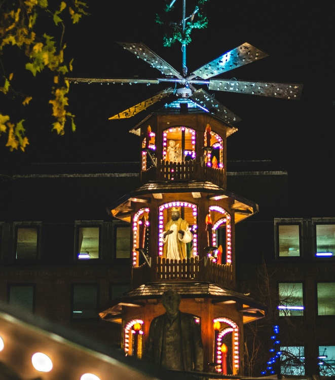 Veganer Weihnachtsmarkt