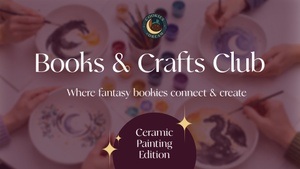 Books & Crafts Club | Keramik bemalen 🎨