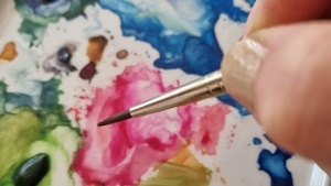 Online Aquarell-Workshop - Kakteen