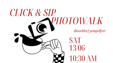 Click & Sip Photowalk Düsseldorf Pempelfort