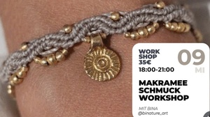 Makramee Schmuck Workshop -Armband Knüpfen-