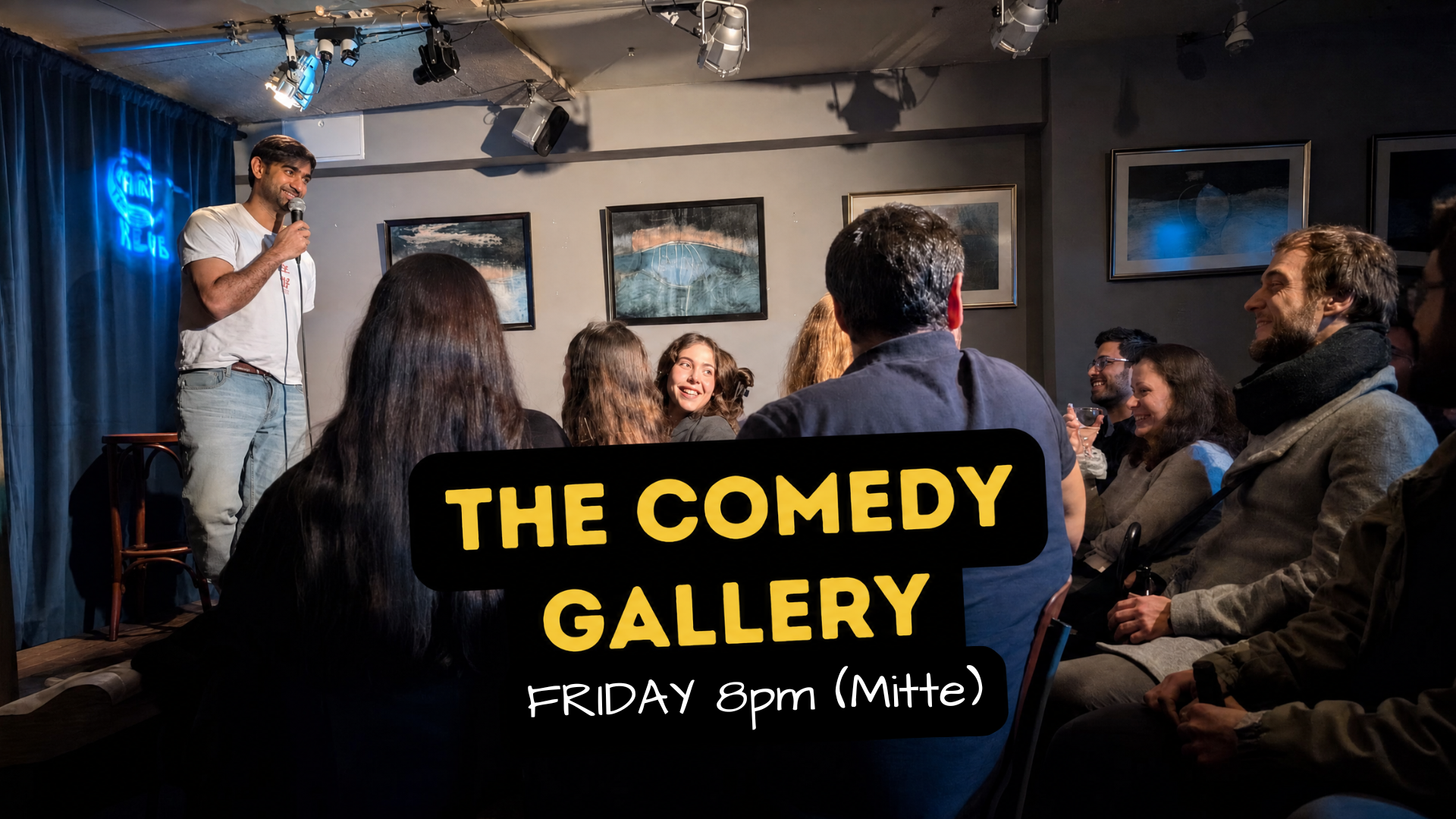 Comedy in an Art Gallery w/ Prateek - Friday Comedy Special