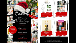 TUBLONT Pop Up - Schmuck, Fotografie, Öle & Essig und Lampenschirme