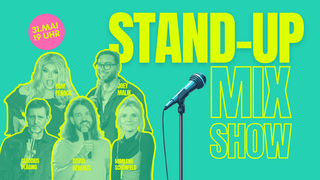 Stand-Up Comedy - mit David Kebekus, Pam Pengco, Joey Malik uvm.
