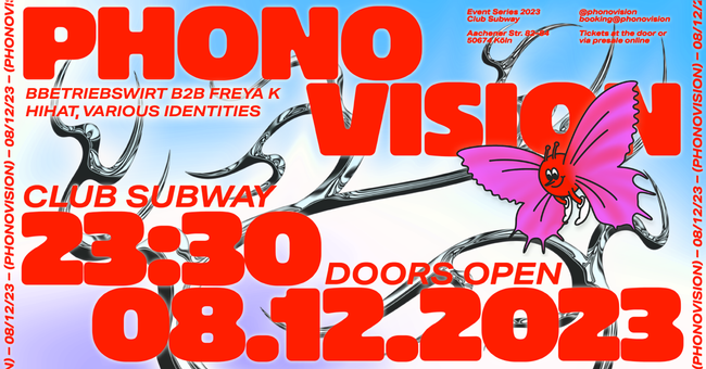 PHONOVISION W/ BBETRIEBSWIRT B2B FREYA K.
