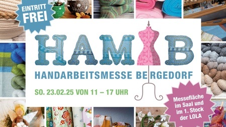 HAMB - HANDARBEITSMESSE BERGEDORF Stoffe, Wolle, Kurzwaren, Genähtes