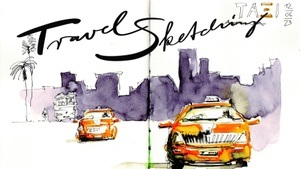 Travel Sketching Workshop – Zeichnen und Aquarellieren unterwegs - mit Tilo Schneider