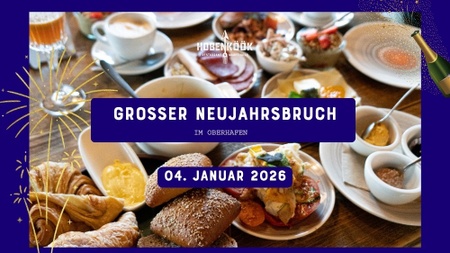 Neujahrsbrunch im Oberhafen