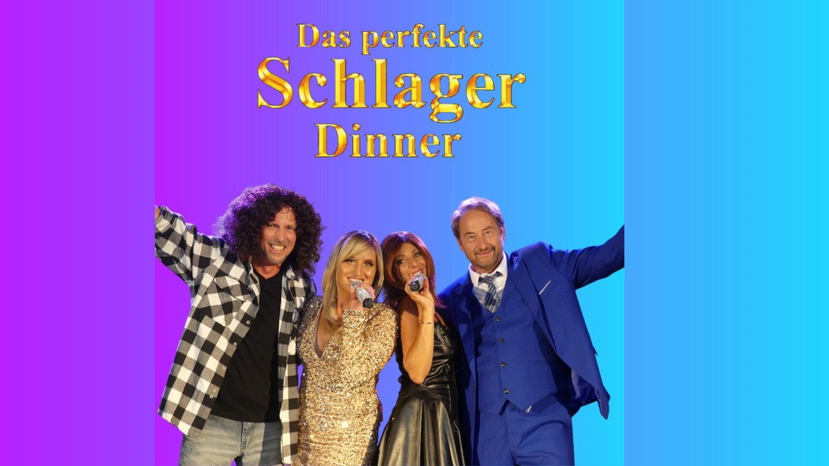 Titelbild der Veranstaltung Das perfekte Schlager Dinner Schmelz– Live Show & Musik