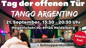 Tag der offenen Tür – Tango Argentino
