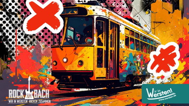 Punk Bahn Einstimmung auf Rock am Bach