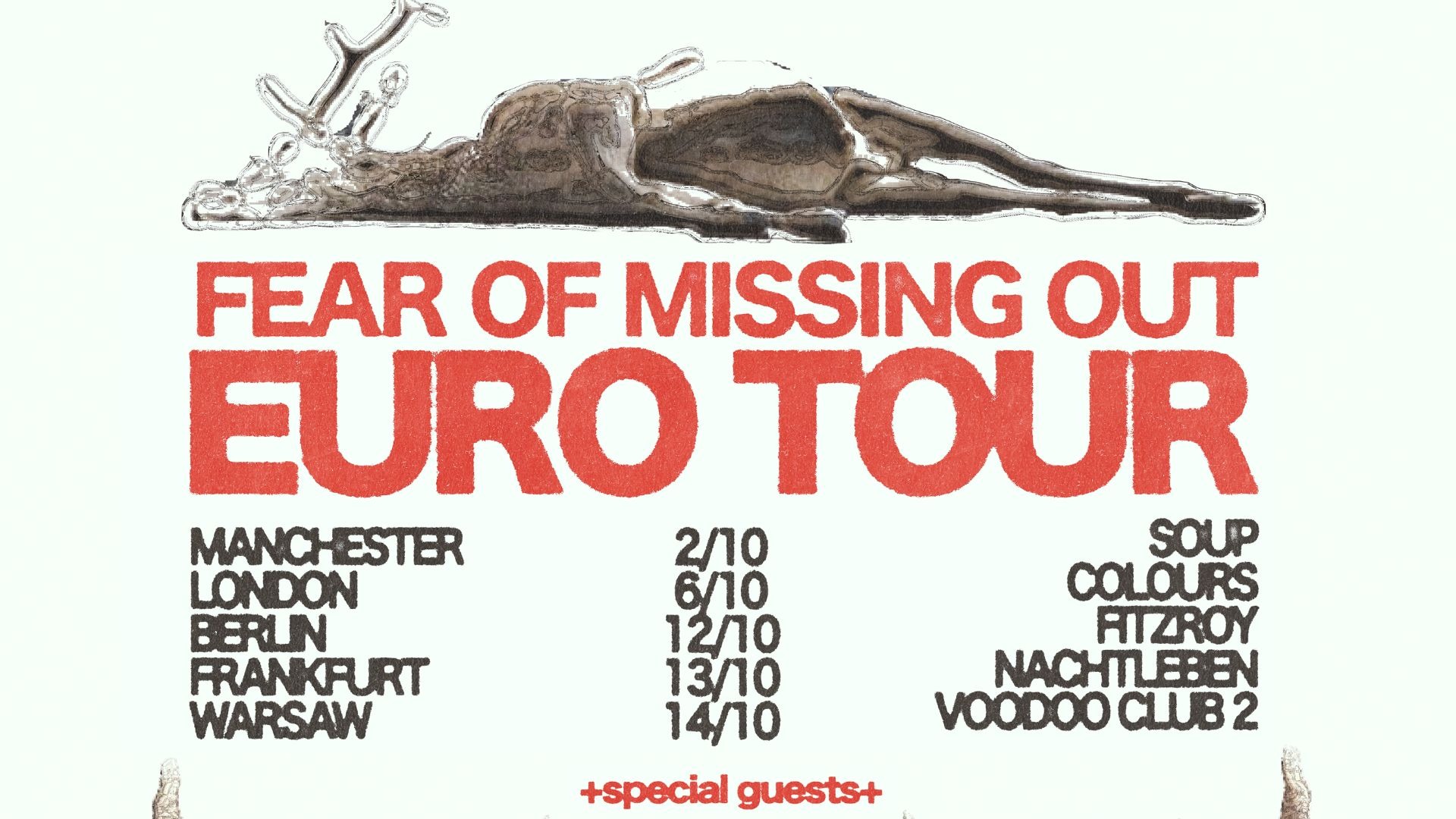 fixupboy - FEAR OF MISSING OUT EURO TOUR - Nachtleben Frankfurt