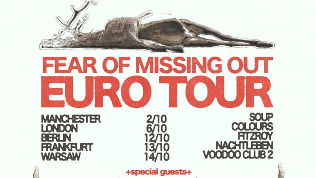 fixupboy - FEAR OF MISSING OUT EURO TOUR - Nachtleben Frankfurt