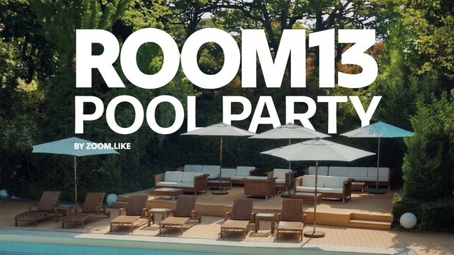 ROOM13 Pool Party