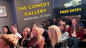 Laughs and Drinks in an Art Gallery: English Comedy Special