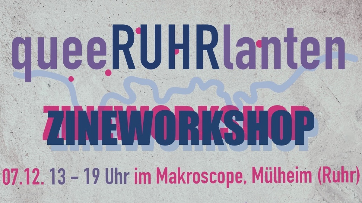 queeRUHRlanten Kreativ: Erschaff dein queeres Zine mit Therese Schuleit